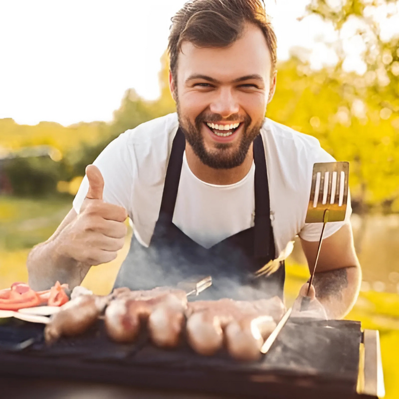 PREMIUM 18 PIECE BBQ TOOL SET + STAINLESS STEEL CARRY CASE